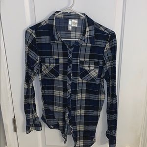 BLUE PLAID FLANNEL
